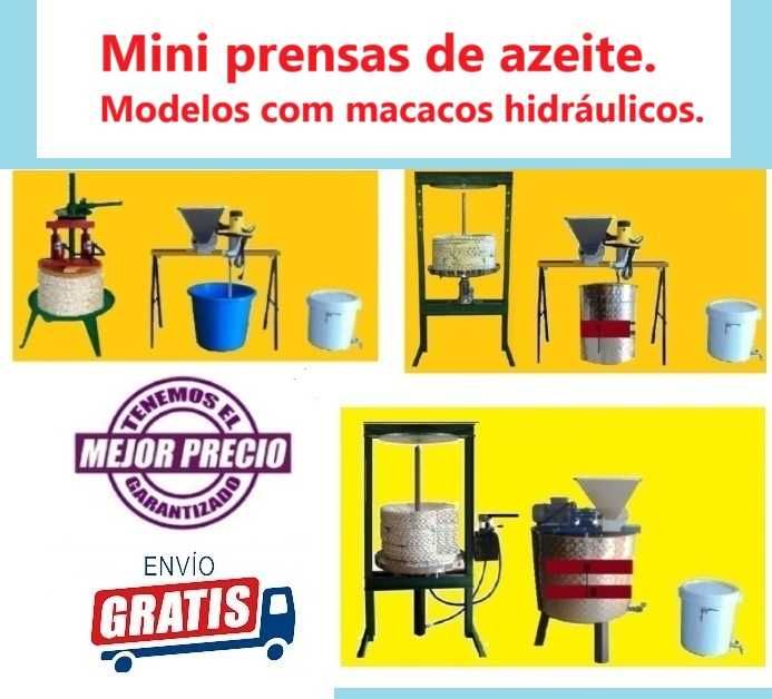 Lagar de Azeite a Frio Prensa Eletro Hidráulica