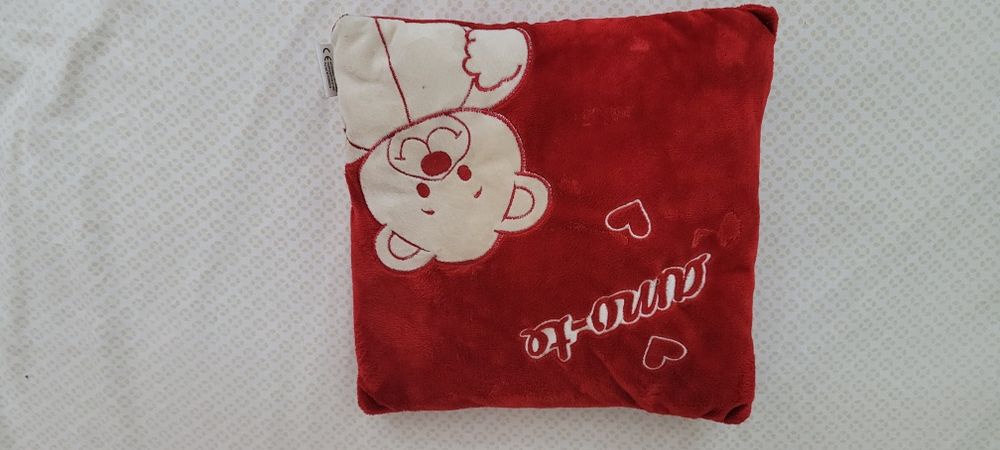 Red Pillow I Love You