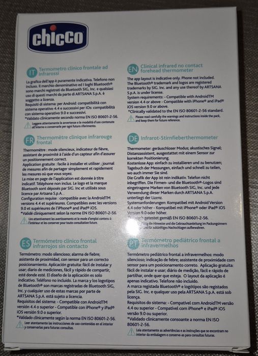 Termometro pediátrico CHICCO