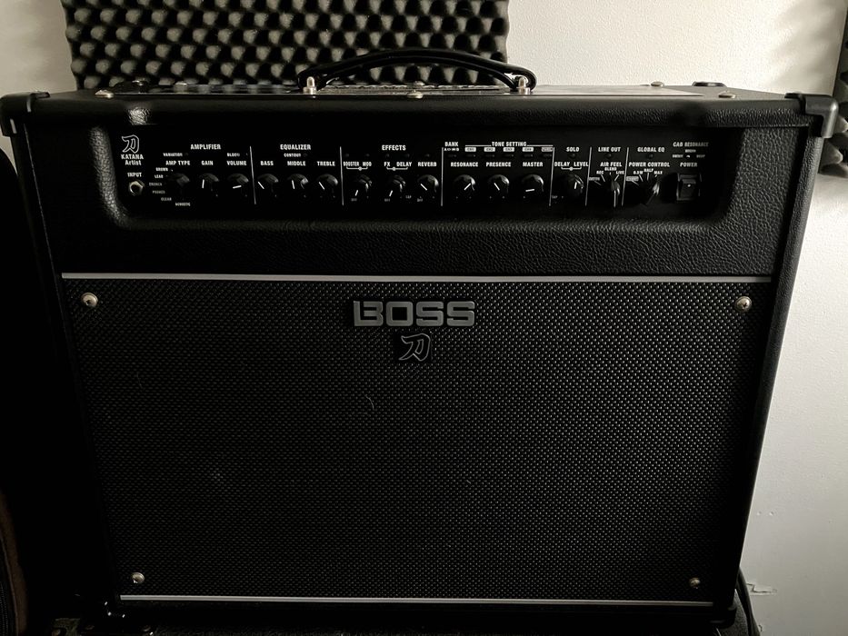 BOSS Katana Artist Gen 3 100w + BOSS GA-FC + Capa