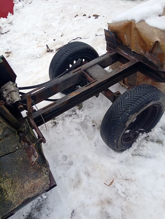 Рама для переробки мотоблока в тракторець