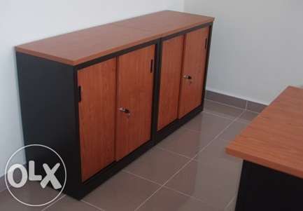 Armário Portas Correr Melamina Madeira p/ seu Escritório Material NOVO