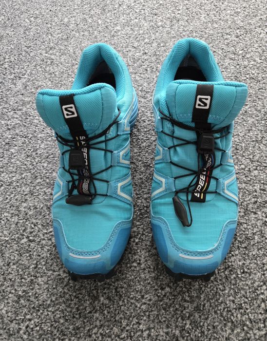 Damskie buty Salomon, trekkingowe, turkusowe