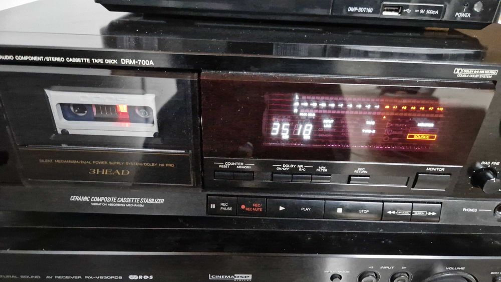 Denon deck cassete 3 cabeças