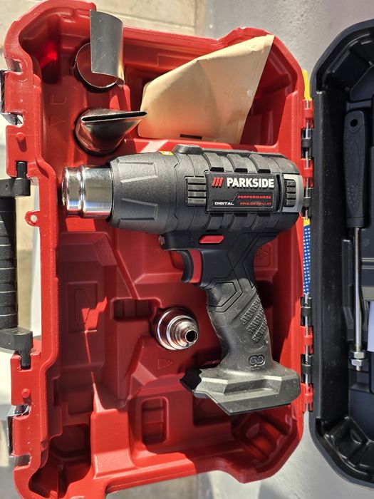 Pistola de calor 20v parkside
