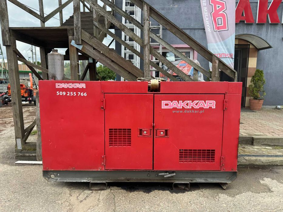 Agregat Prądotwórczy 40 kw mocy. Silnik 6 cylindrowy Komatsu Sprawny