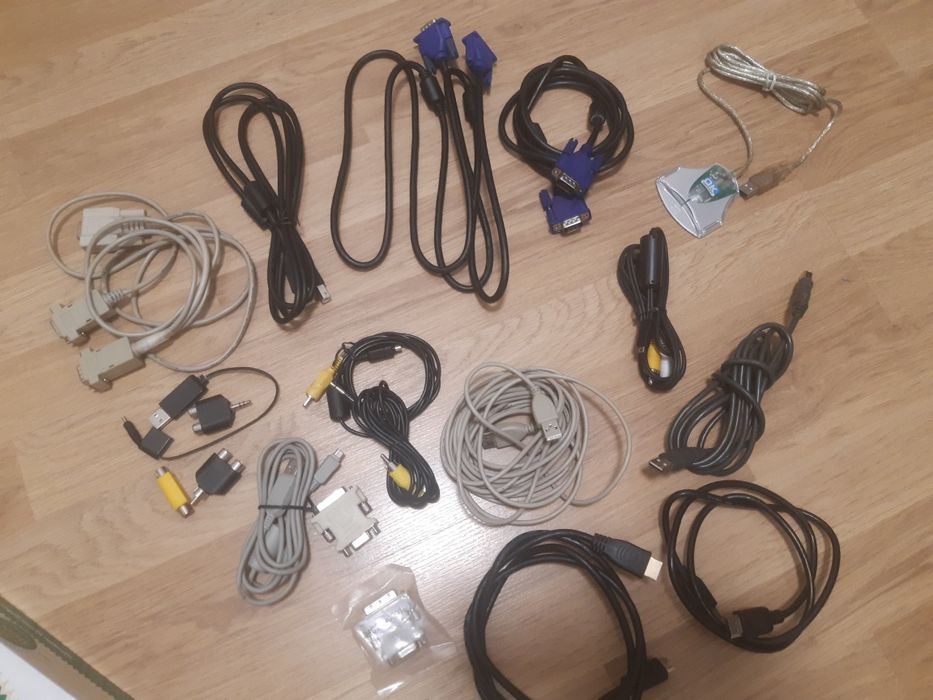 Кабелі, перехідники, різне
