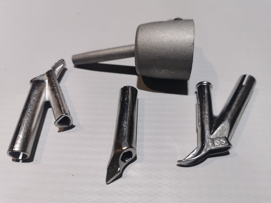 Щелевые насадки для ПВХ мембраны. Лайнера. Насадки под пруток Leister