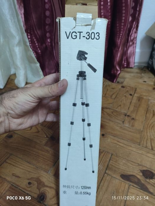 Tripé para  câmera VGT-303