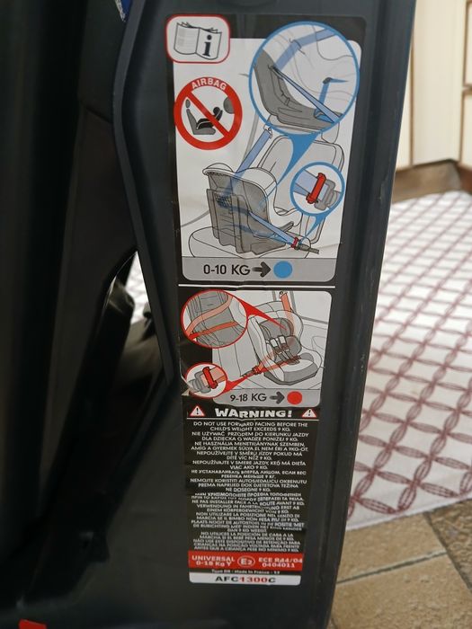 cadeira auto bebé  0/18 kg