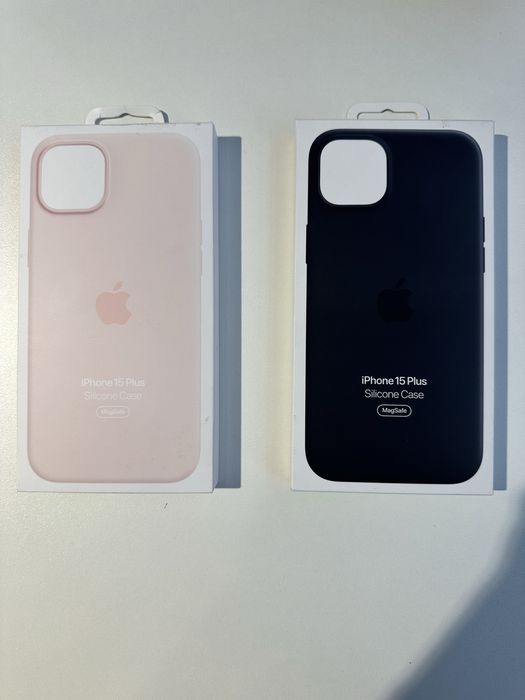 Чохол Apple Silicone Case MagSafe iPhone 15 Plus (оригінал)