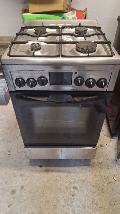 Kuchenka 50cm gazowo elektryczna