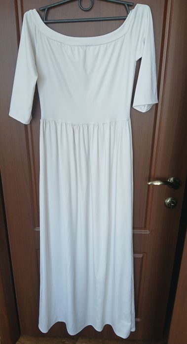 Белое платье (макси)