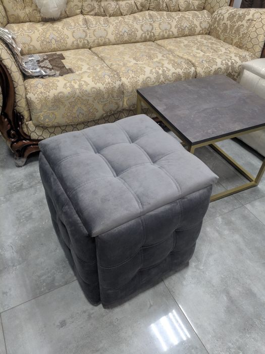 Пуф 5в1. Доставка Безкоштовна. Пуфік трансформер тк.велюр