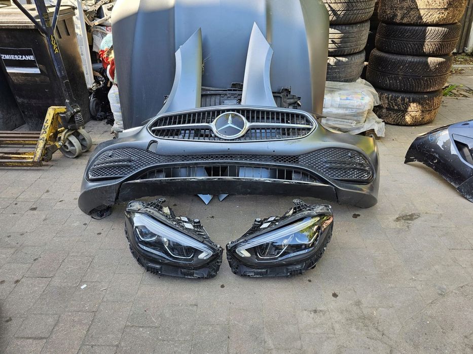 zderzak maska lampa pas komplet mercedes c-klasa 206 w206