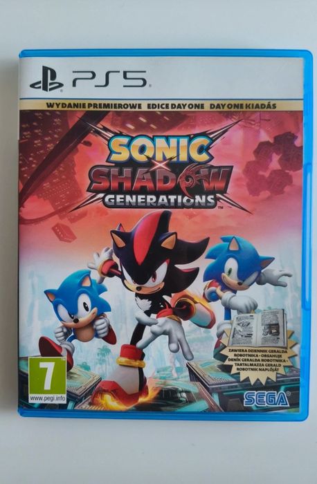 Gra Sonic ps5 jak nowa