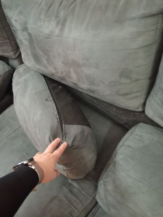 Sofá com chaise long