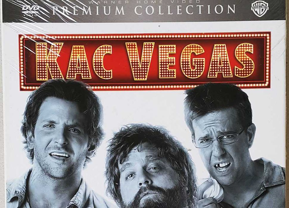 Kac Vegas The Hangover DVD Nowy! Zafoliowany