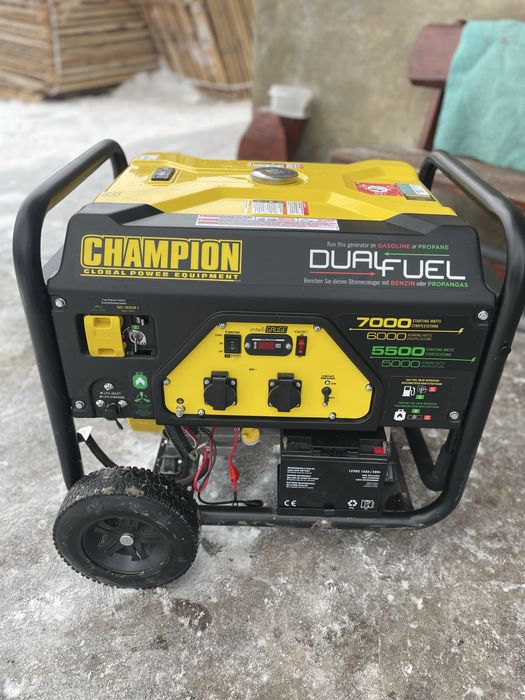 Генетатор 7000w Champion Новий