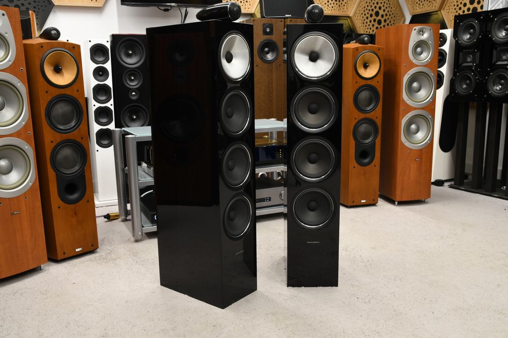 B&W 702 S2 kolumny podłogowe 3-drożne Carbon Dome Continuum Aerofoil Piano Black para opakowania | raty 0% | zamiana | odsłuch | HI-END AUDIO