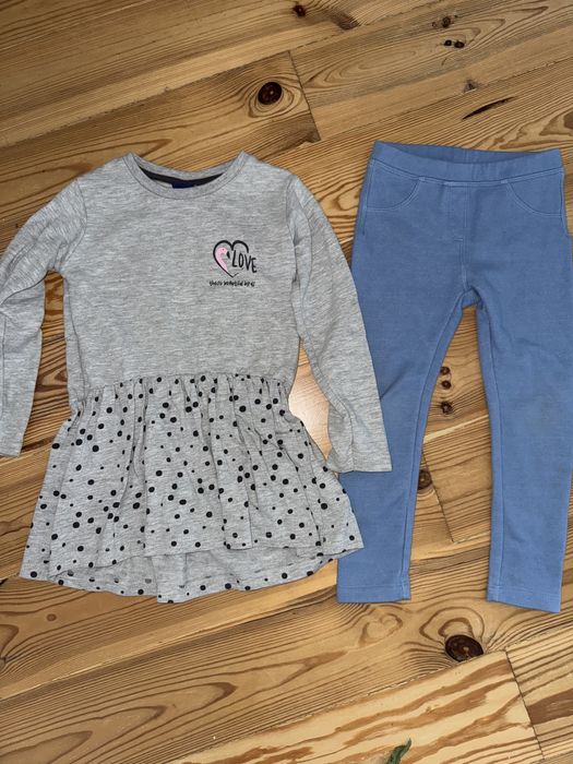 Утеплені джегінси платтячко 98-104