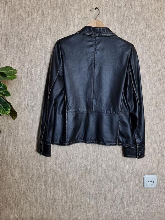 Шикарний жакет, піджак від frank walder з натуральної шкіри