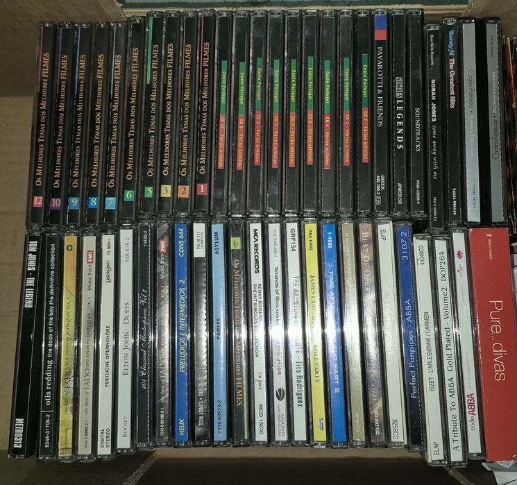 Packs com 50 CD's Originais