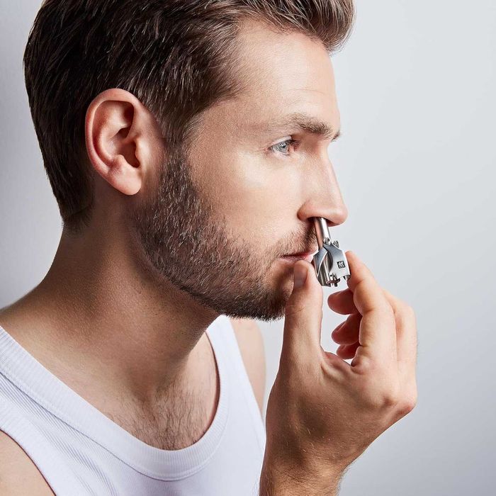 Zwilling Trymer do włosów w nosie i uszach premium srebrny 50mm