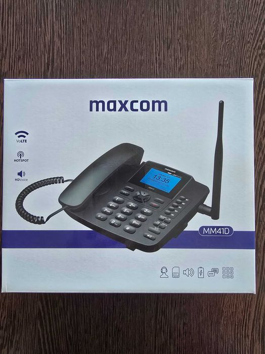 Telefon stacjonarny MAXCOM na kartę sim