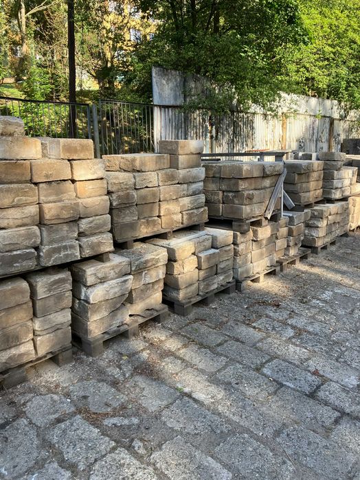 Bloczki betonowe drogowe 38x25x12 używane