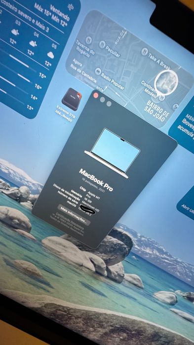 MacBook Pro 16" (2021) — Chip M1 Pro — Teclado PT — Impecável