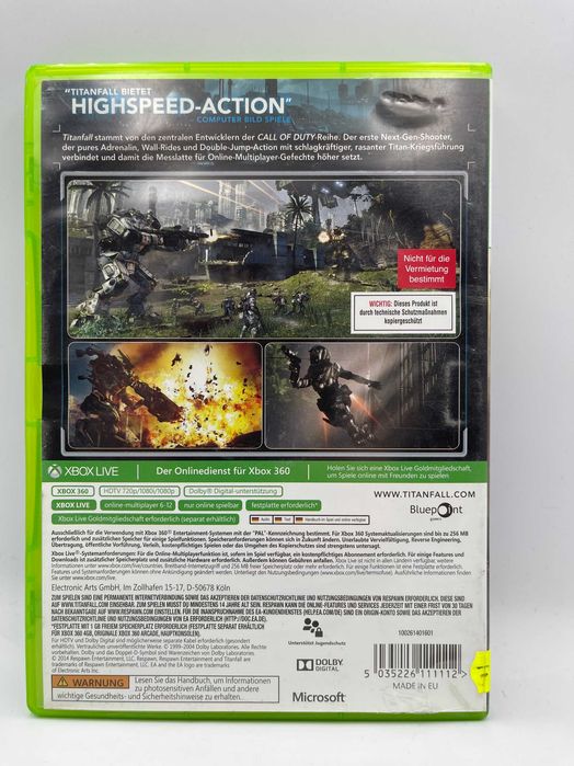 Titanfall Xbox 360 Sklep Ostróda