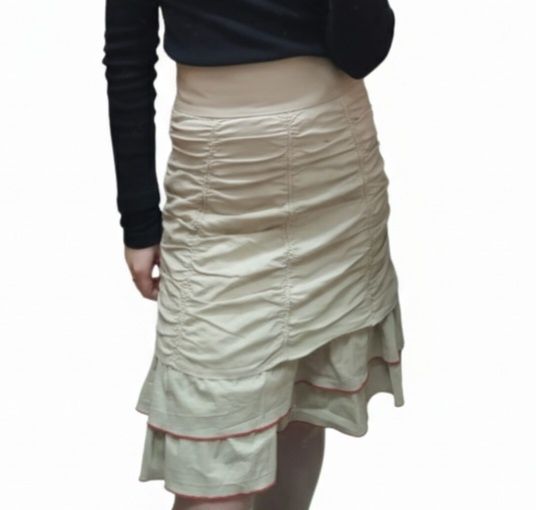 Бежева спідниця до коліна Cache Cache розмір 38 (M)