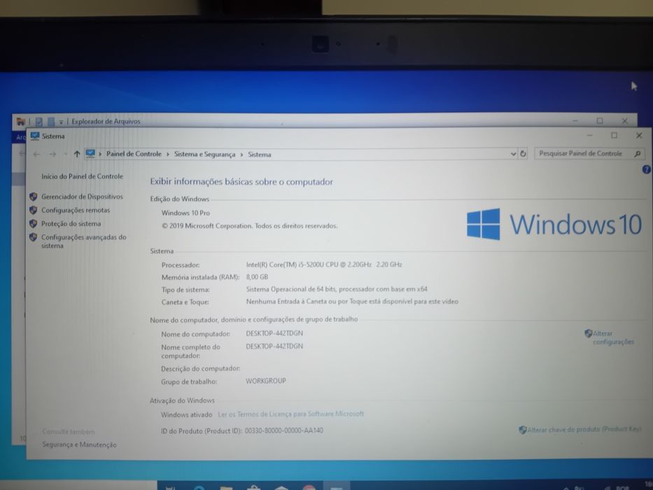 Portatil  dell e5550