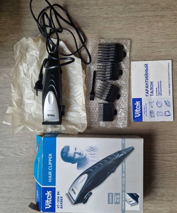 Машинка для стрижки Vitek 1356-BK, Startex.