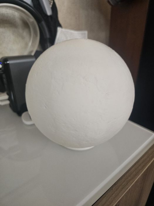 Luminária Lua 3D – Luz Ambiente Decorativa