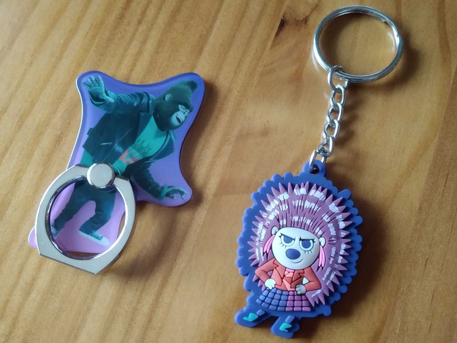 (NOVO, PORTES GRÁTIS) SING 2 - Porta-Chaves e Phone Ring