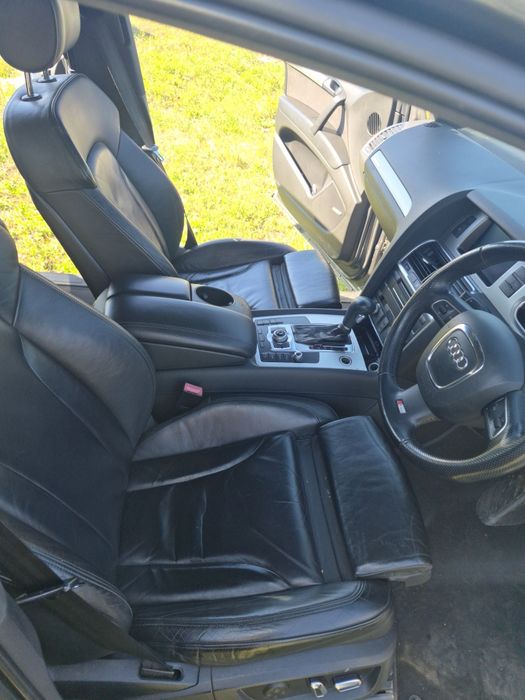 Салон SLINE сідушки сидушки  шкіра шкира ауди ауді кю7 audi Q7 4L