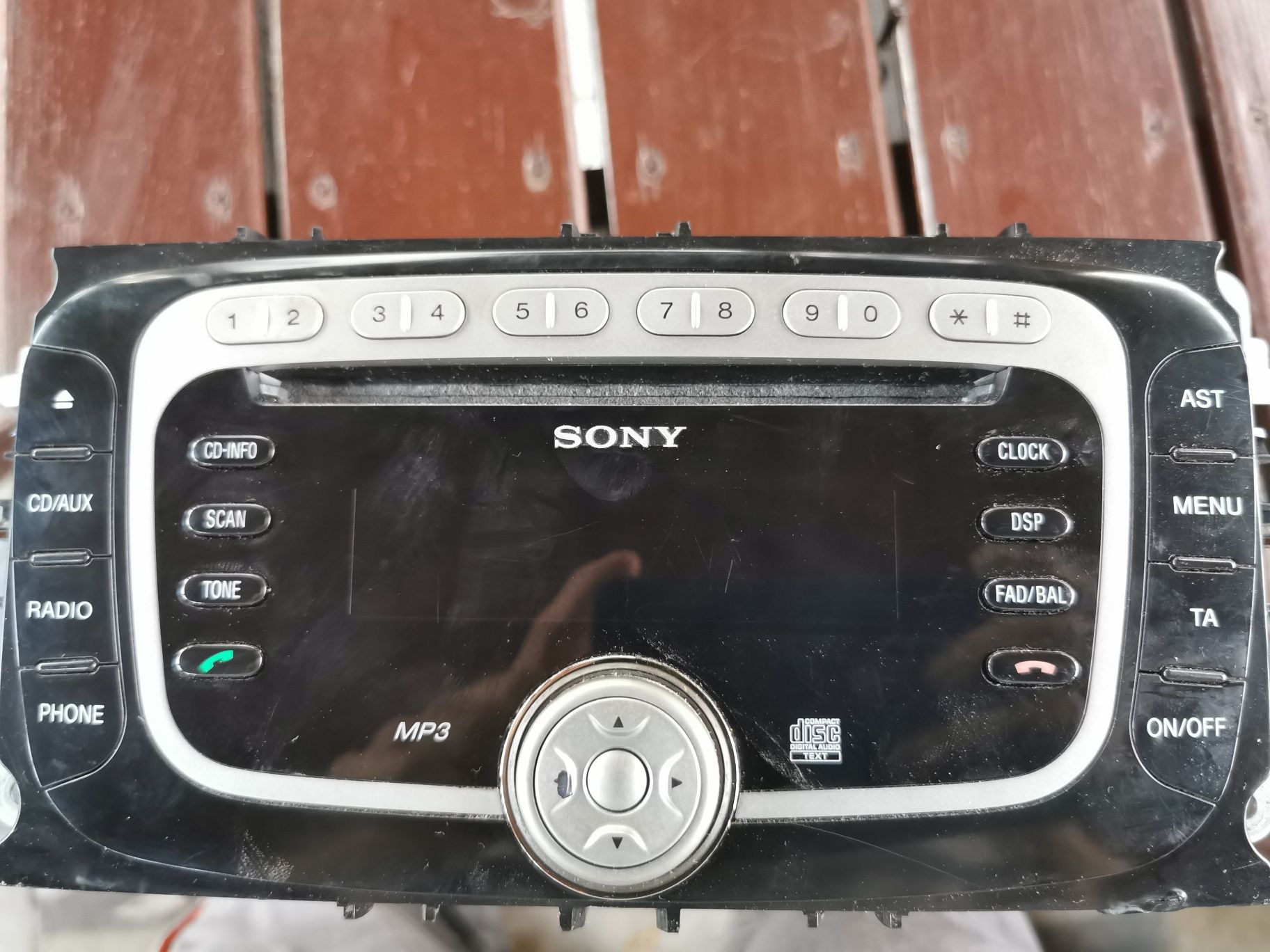 RADIO Sony ford mondeo MK4 FOCUS II CMAX smax cd Cięcina