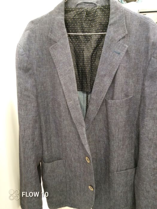 Marynarka męska len