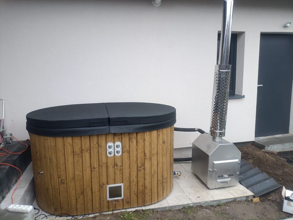 Balia ogrodowe jacuzzi ruska beczka wanna