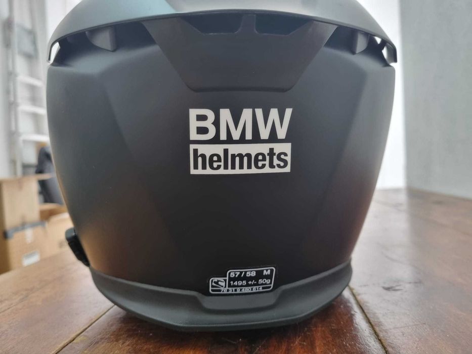 Capacetes BMW com coluna e microfone