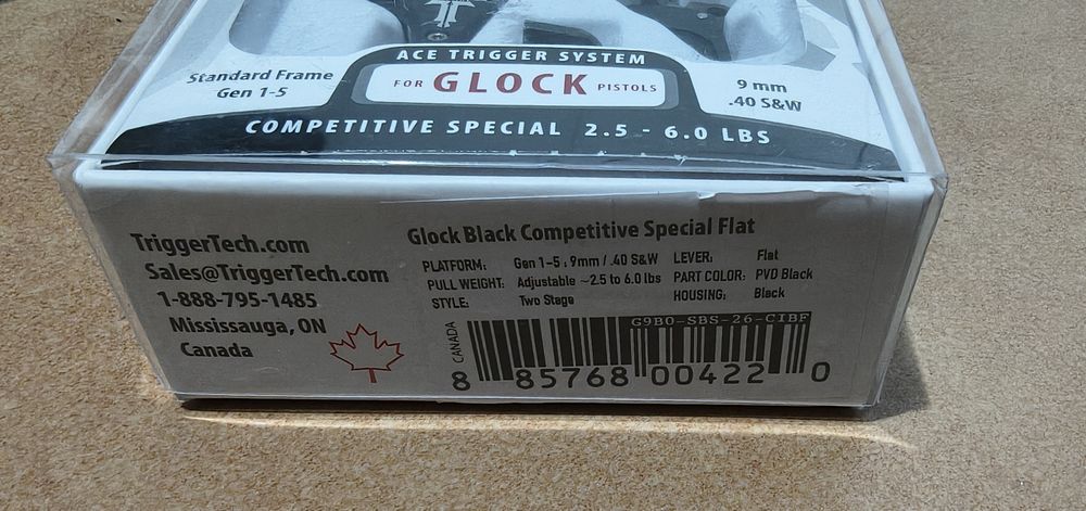 Mechanizm spustowy Trigger Tech ACE Flat Glock Gen 1-5