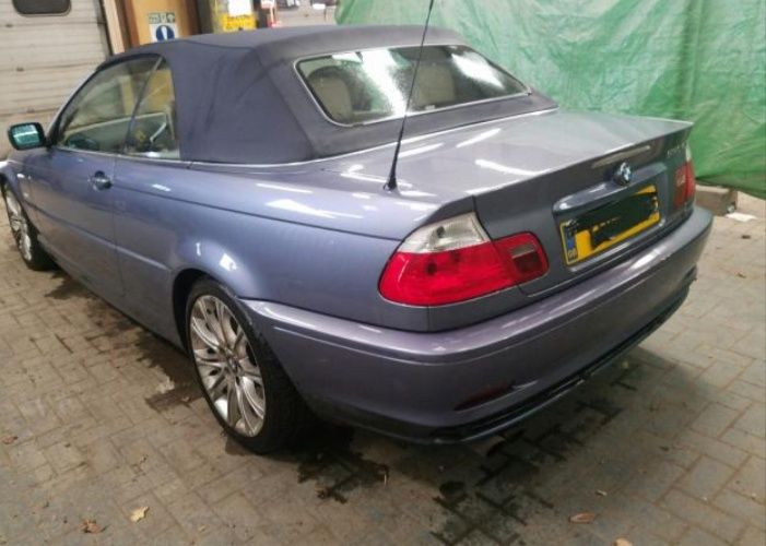Karoseria BMW E46 STAHLBLAU Coupe Cabrio Maska Zderzak Błotnik Drzwi