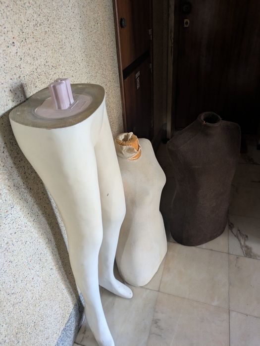 Manequins, feminino, masculino, pernas