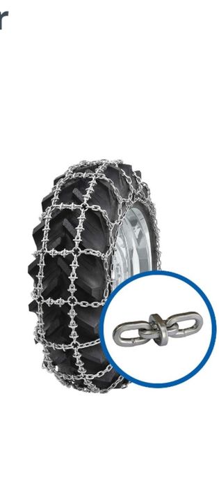 Łańcuchy sniegowe 380/70 r24