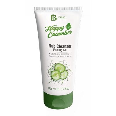 Гель - пілінг з екстрактом огірка unice, 170 мл