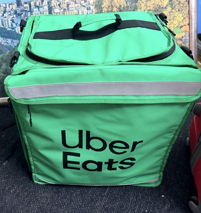 Mochila térmica Uber Eats