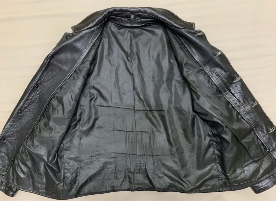 Чоловіча шкіряна куртка Diesel, розмір XL