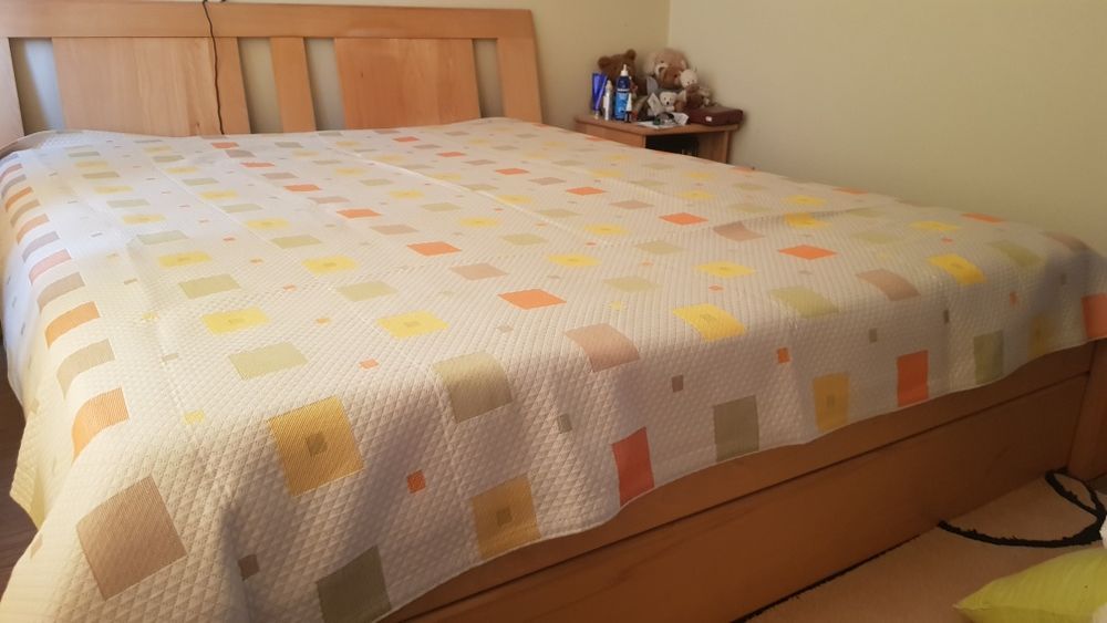 покривало для ліжка 2,0×2,1 м. преміум якість